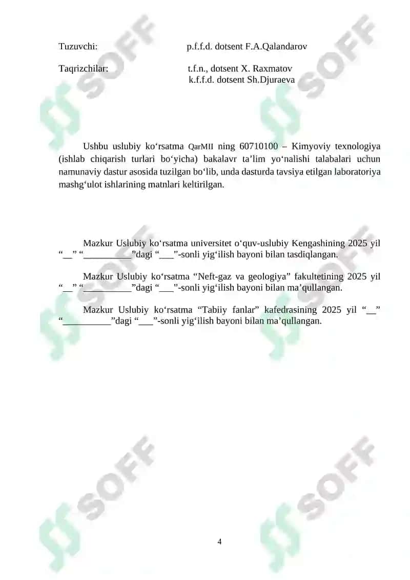 ANALITIK, fizkolloid va bioorganik KIMYO 4