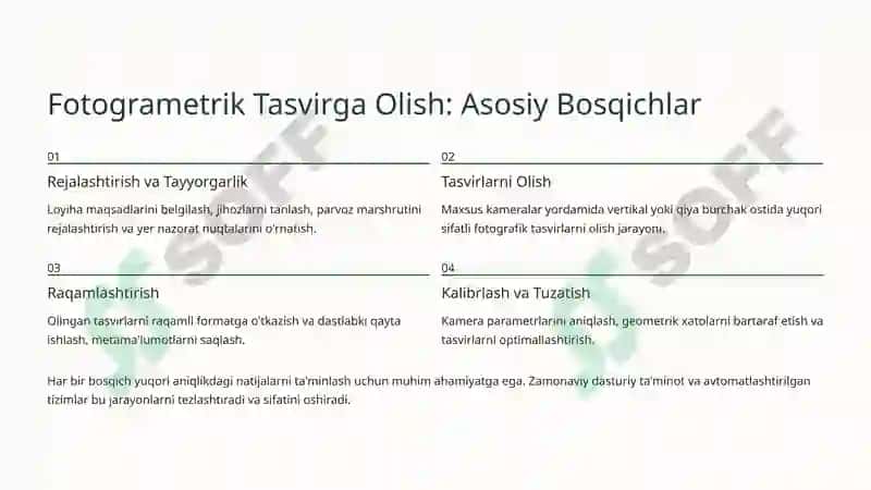 Fotogrammetriya va Raqamli Aerofotosyomka 4