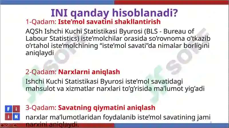 TURMUSH HARAJATLARINI HISOBLASH 4