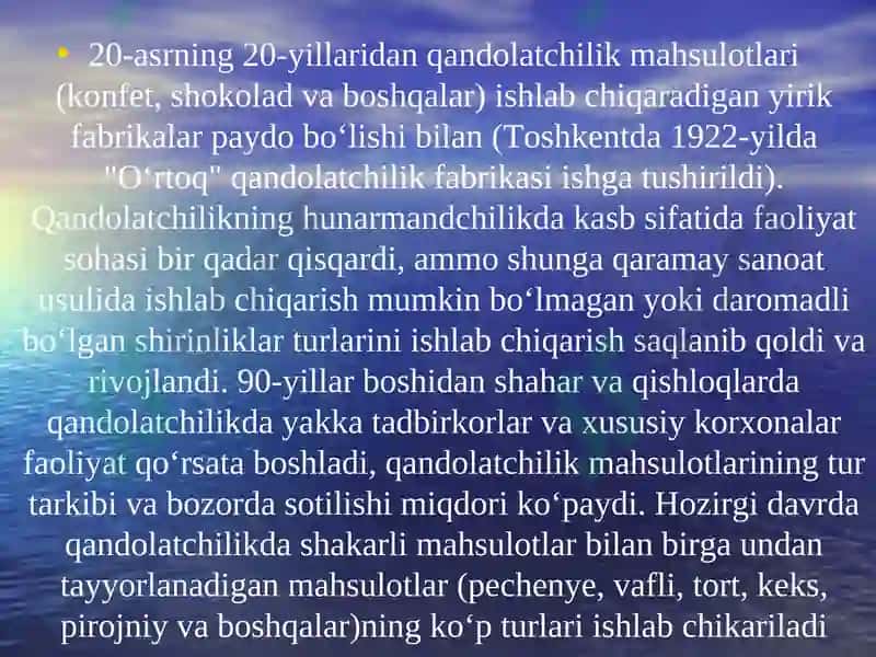 Unli qandolat mahsulotlari 4