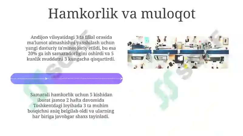 Yer ishlarini ketma-ketligini tashkil etish 4
