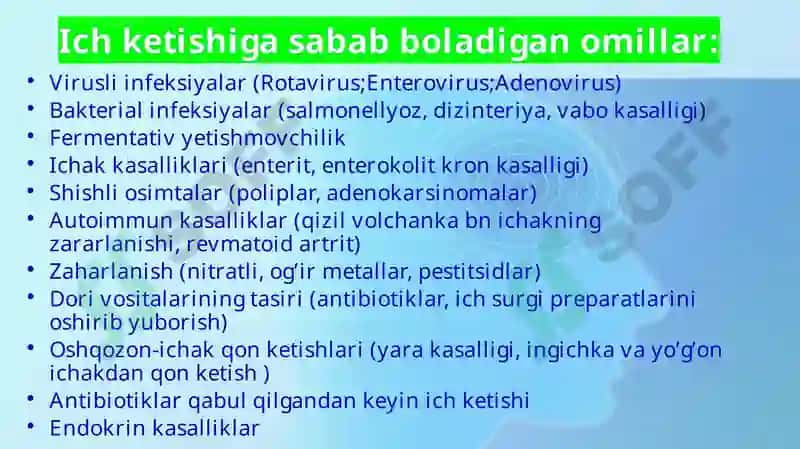 Surunkali diareya 4