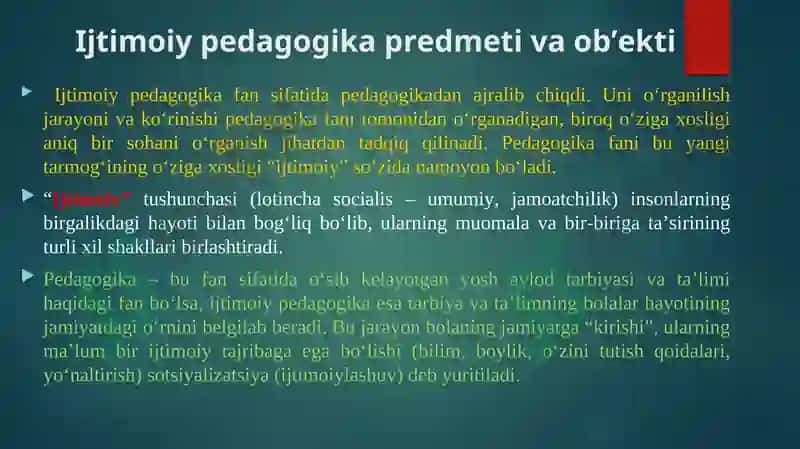 Ijtimoiy Pedagogika Asoslari 4