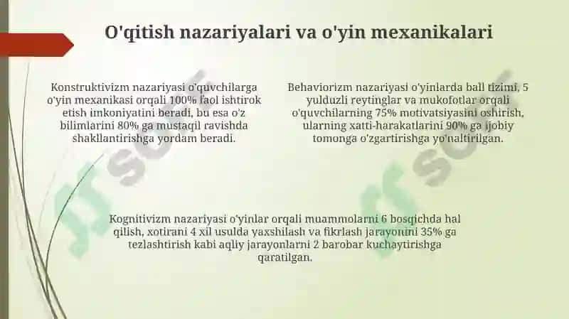 Didaktik o'yin texnologiyasi 4