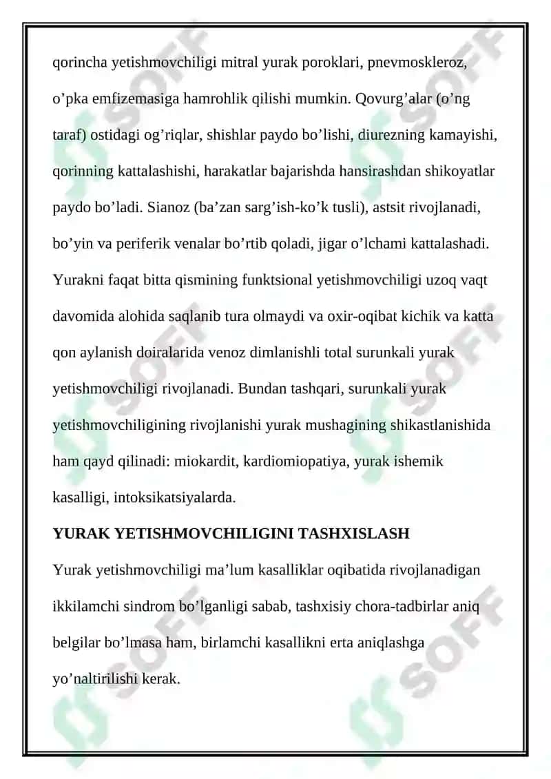 O’tkir chap qorincha yetishmovchiligi 4