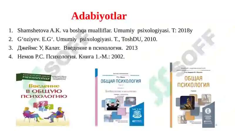 UMUMIY PSIXOLOGIYA 4