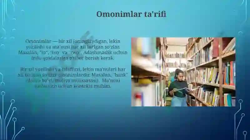 Omonimlar 4