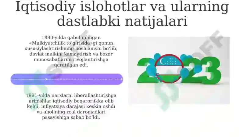 Mustaqillikka erishish arafasida O'zbekistondagi ijtimoiy iqtisodiy jarayonlar 4