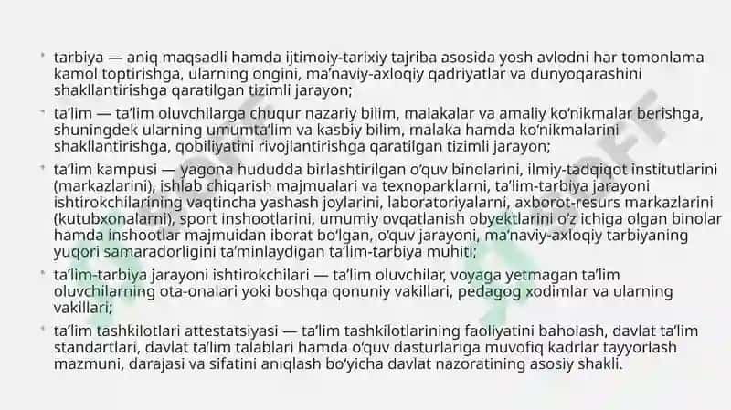 Ta’limto’g’risidagi qonun 4