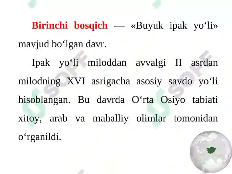 O‘rta Osiyo tarixi 4