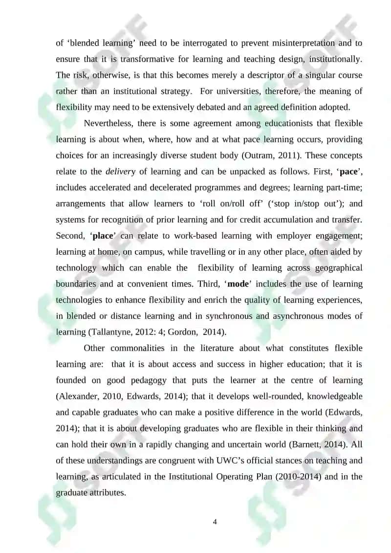 Lifelong Learning and Flexible Provision 4