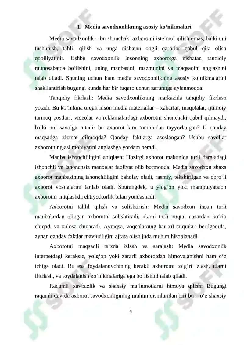Media savodxonlikni rivojlantirish yo‘llari 4