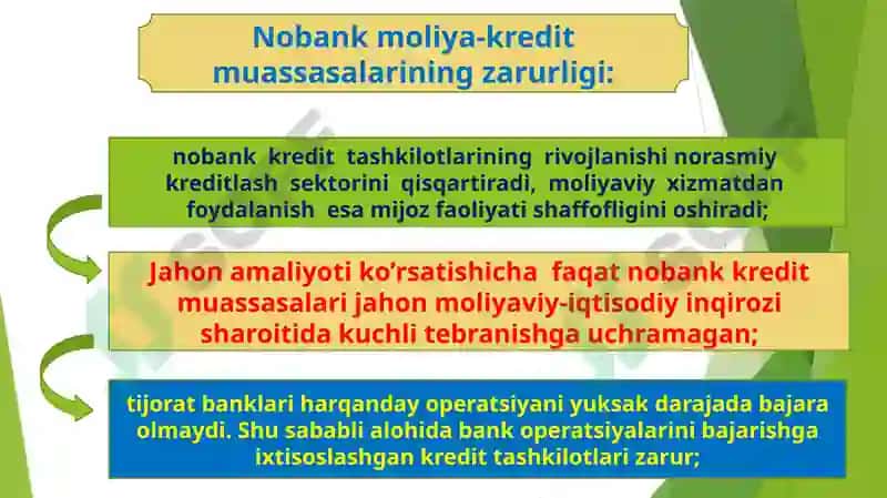 Nobankmoliya tashkilotlari 4