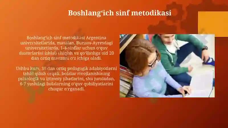 Oʻquv-tarbiya jarayonini tashkil etish kursi 4