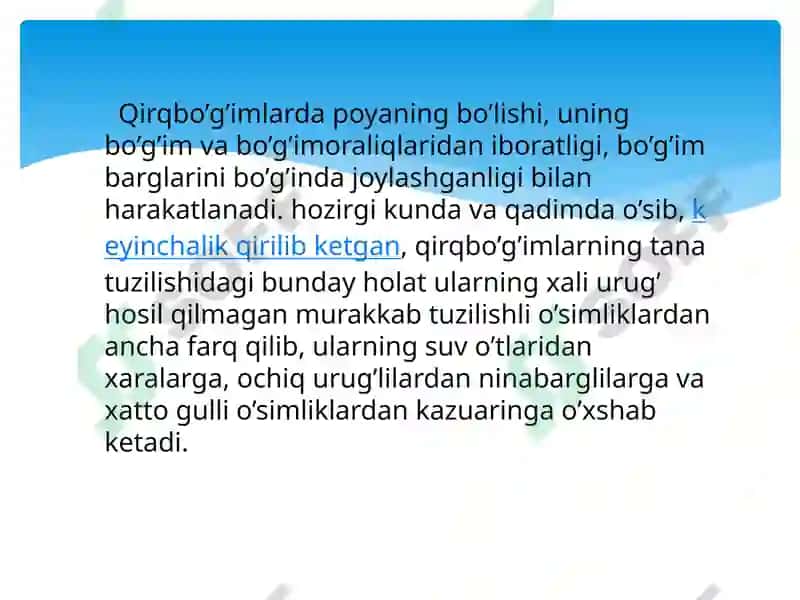 Qirqbo`g`imtoifao`simliklar 4