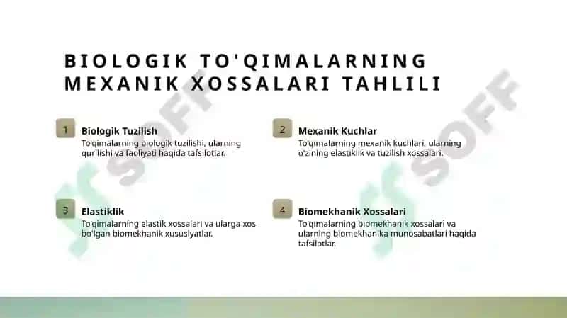 Biologik to‘qimalarning mexanik xossalari 4