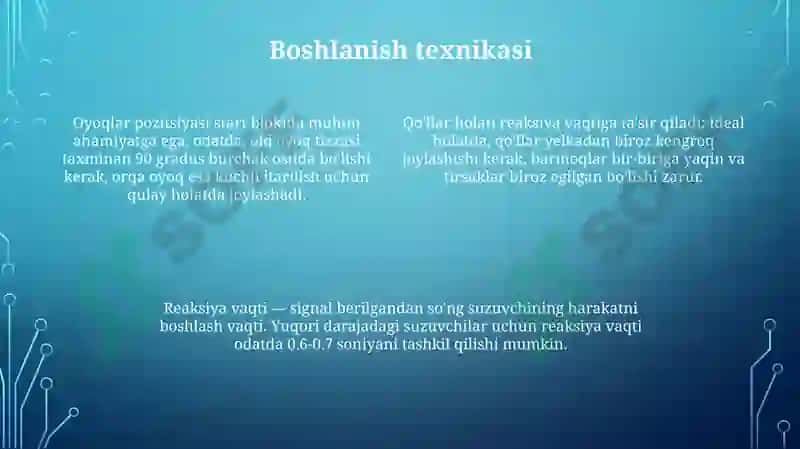 Estafetada suzish qoidalariga rioya qilish 4