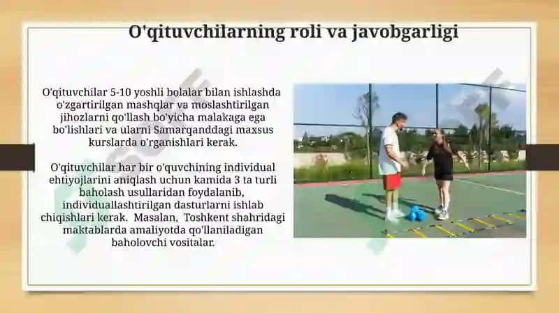 Adaptiv jismoniy tarbiya turlari 4