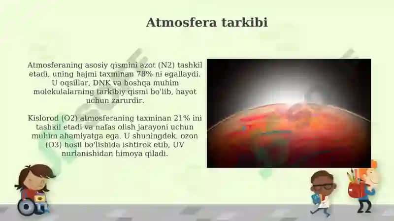 Atmosfera va uni qatlamlari 4