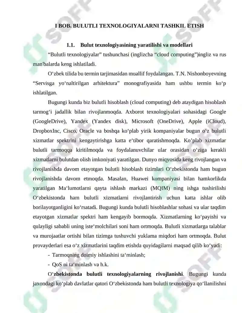 BULUTLI TEXNOLOGIYALARNI TASHKIL ETISH 4