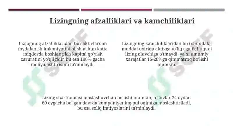 Lizing operatsiyalari 4