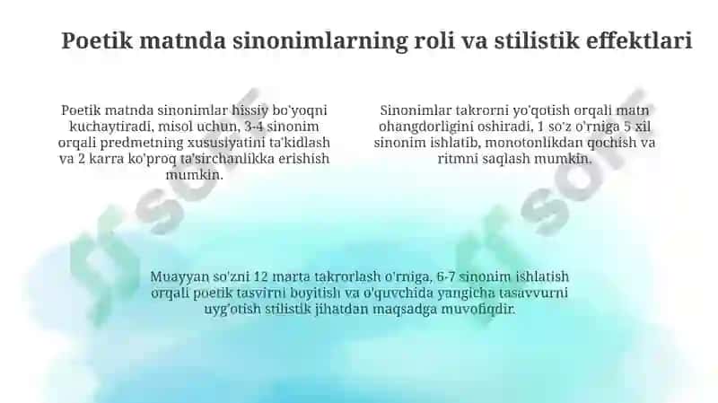 Leksik sinonimiya 4