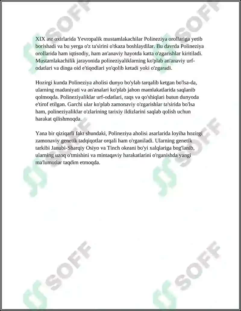 POLINEZIYALIKLARNING KELIB CHIQISHI 4