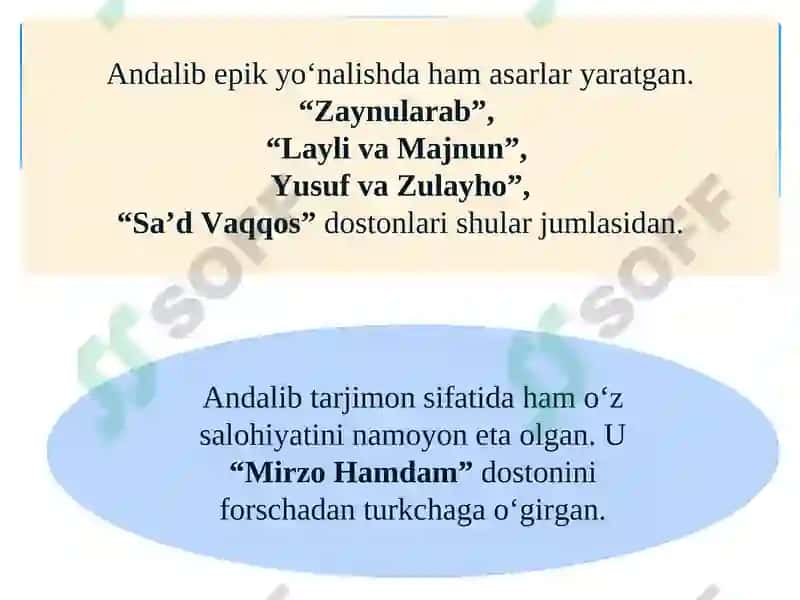 NURMUHAMMAD ANDALIB HAYOTI VA IJODI 4