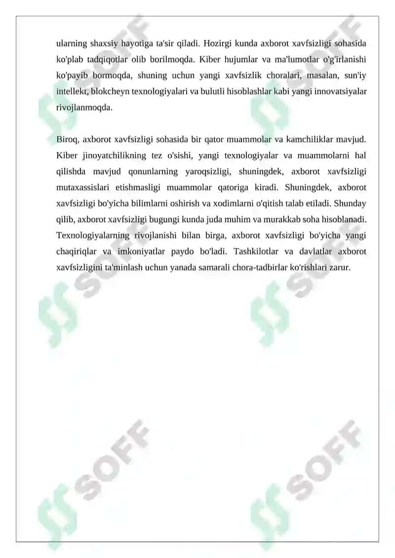 Axborot Xavfsizligi 4