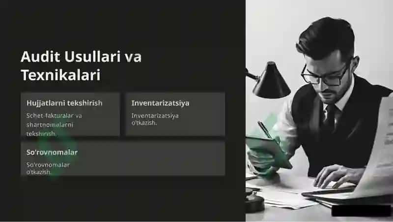 Hisob-kitob Muomalalari Ichki Auditi 4