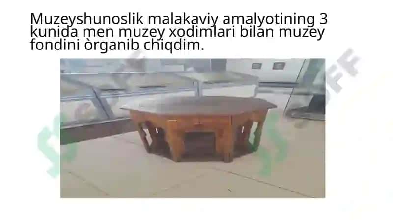 Muzeyshunoslik amalyoti 4