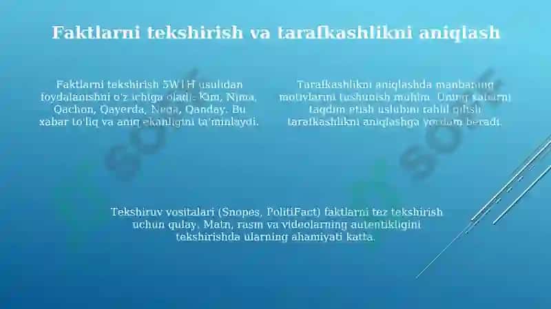 Mediavositalaridaxborotning tahlilivabaxolash 4
