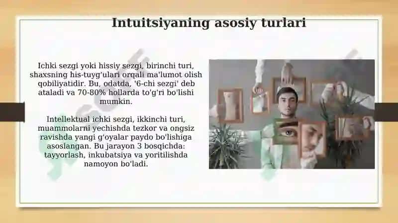Sezgi turlari va uning gonuniyatlari 4