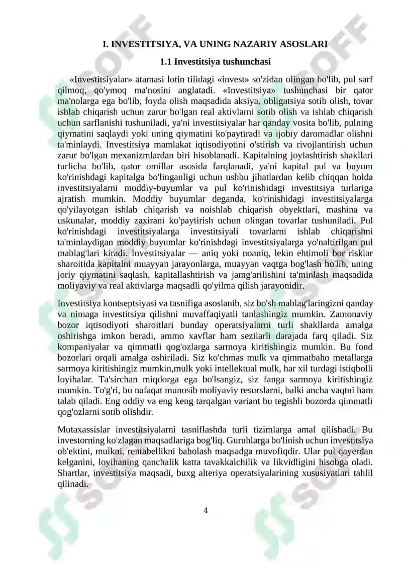 Investitsiyaning mohiyati manbalari va shakllari 4