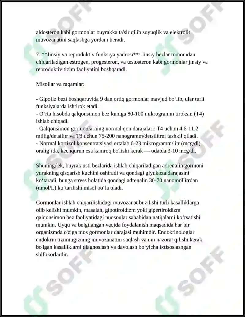 BOLALARDA ENDOKRIN TIZIMI 4