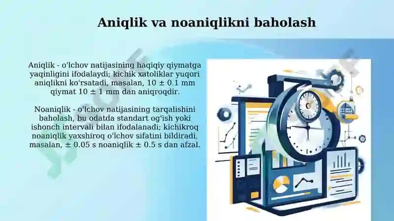 Vaqt oʻlchash tizimlarining tahlili 4