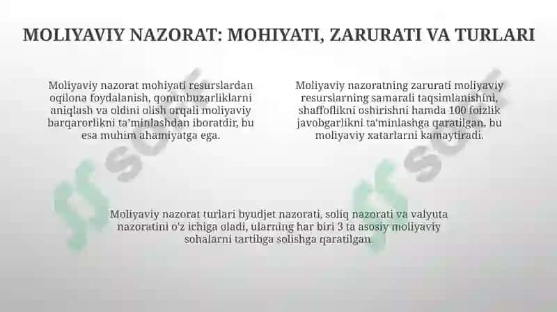 Moliyaviy nazorat 4