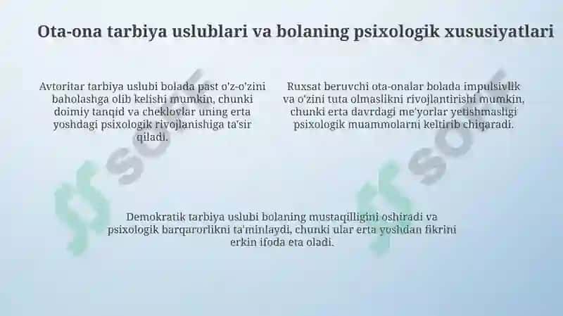 Oilaviy muhit va shaxsiyat shakllanishi 4