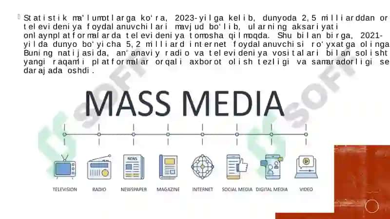 Radio va televideniya-tezkor va ommaviy axborot vositasi sifatida 4