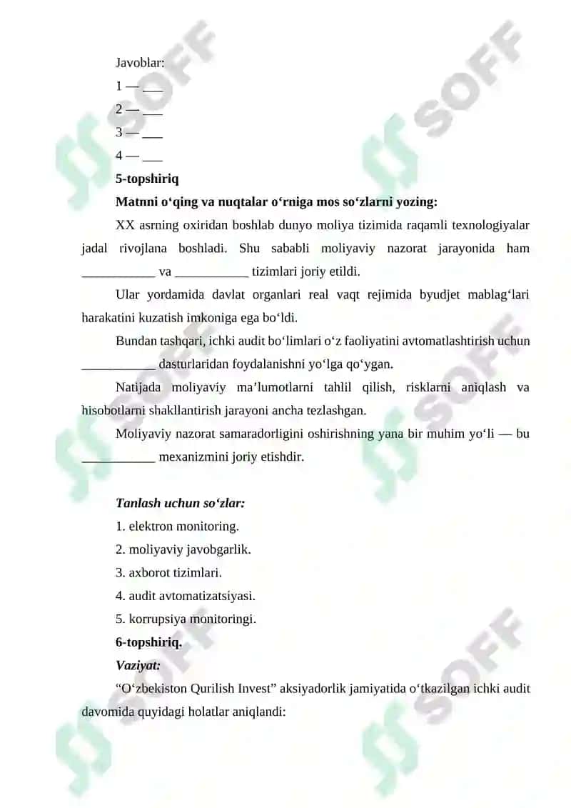 Moliyaviy nazorat 4