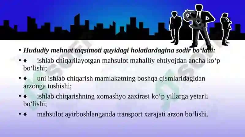 O‘zbekiston iqtisodiyotini hududiy tashkilotish 4