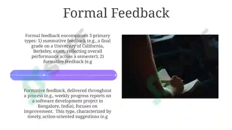 Types of Feedback 4