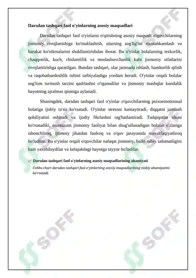 Maktabdan tashqari faol o'yinlar 4