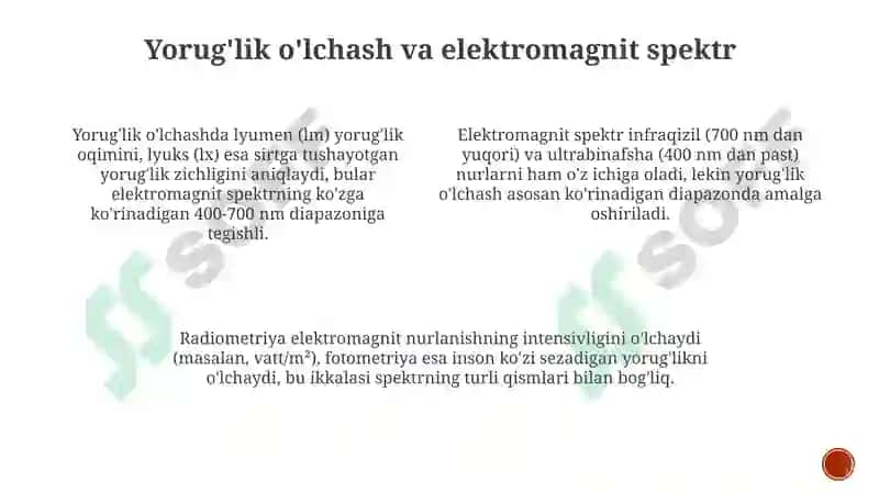 Yorug'lik manbalari 4