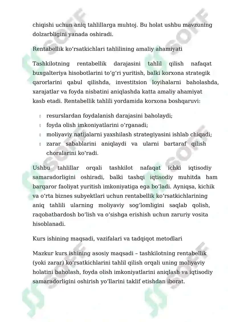 Tashkilot zahiralarini tahlil qilish 4