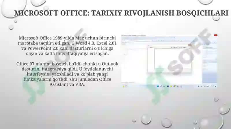 Amaliydasturiytaminot(Microsoft officemisolida) 4