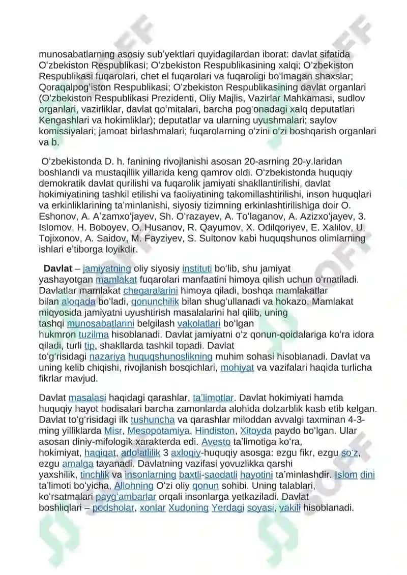 Davlat va Huquq Nazariyasi 4