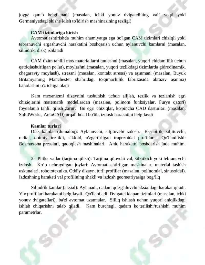 Kam tizimi haqida tushuncha 4