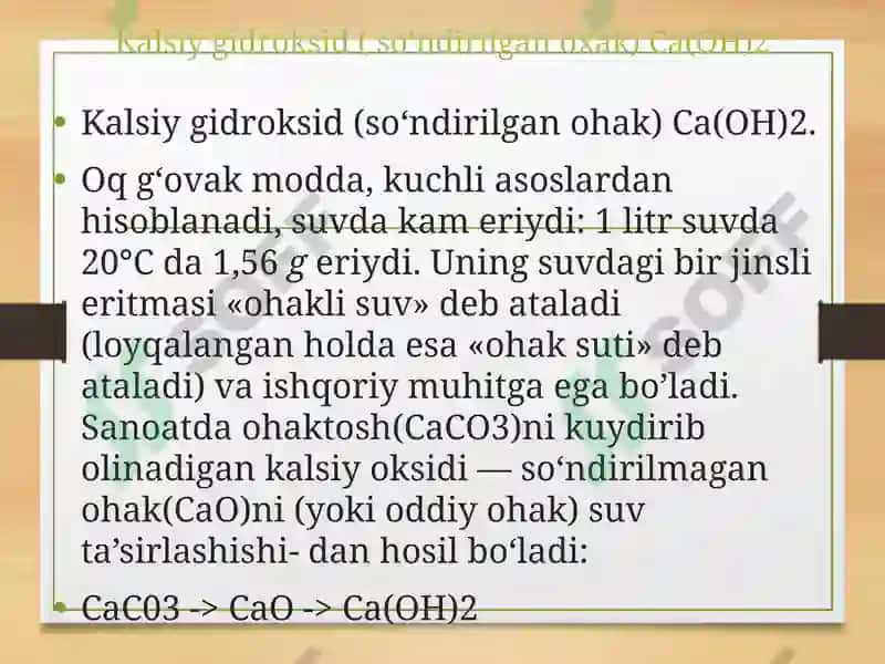 Natriy gidroksid (o'yuvchi natriy) 4