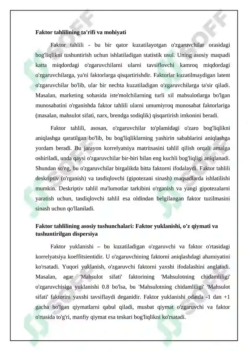 Faktorli tahlil 4